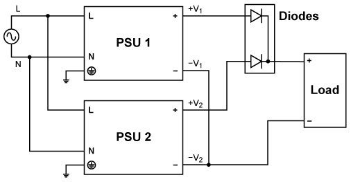 Redundant Connection Diagram-How to Operate Parallel and Series Connection